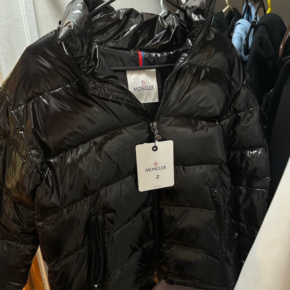 Moncler Other - Authentic Black Moncler Maya Hooded Short Down Puffer